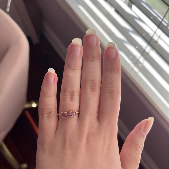 Catbird Jennie Kwon La Vie en Rose Ring - Picture 4 of 7